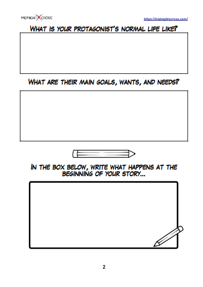 Novel Story Planner Preview 2